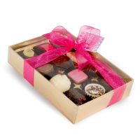Chocolate Box - Fresh Delicious chocolates are the perfect addition to any gift or flowers you are sending.
Available in different sizes to order.